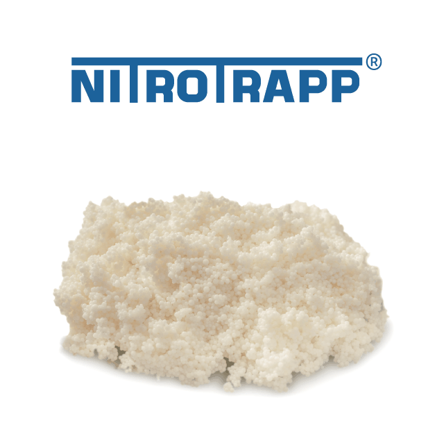 Nitrotrapp, medio filtrante granular adsorbente selectivo de nitratos